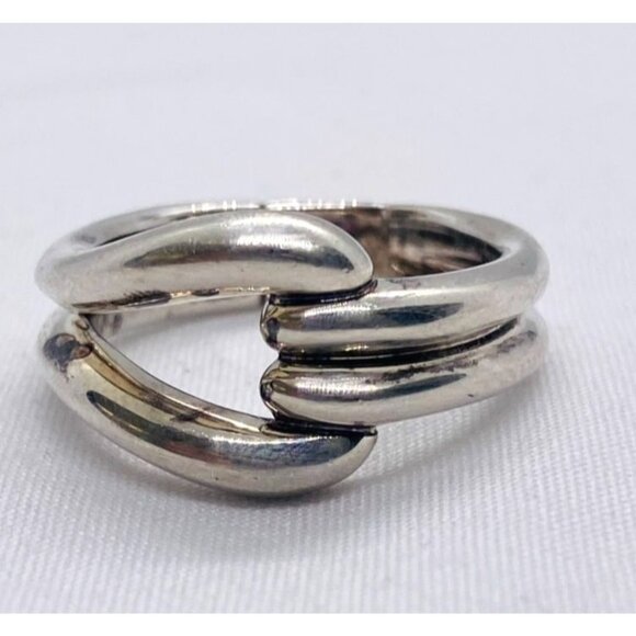 John Hardy Bamboo Ring Sterling Silver Size 7 - Picture 1 of 9